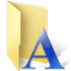 Microsoft Windows Font Viewer Icon